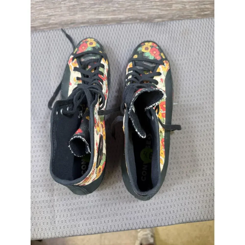 Converse Chuck Taylor All Star Sasha High Floral Bloom 563486C Womens Size 9.5